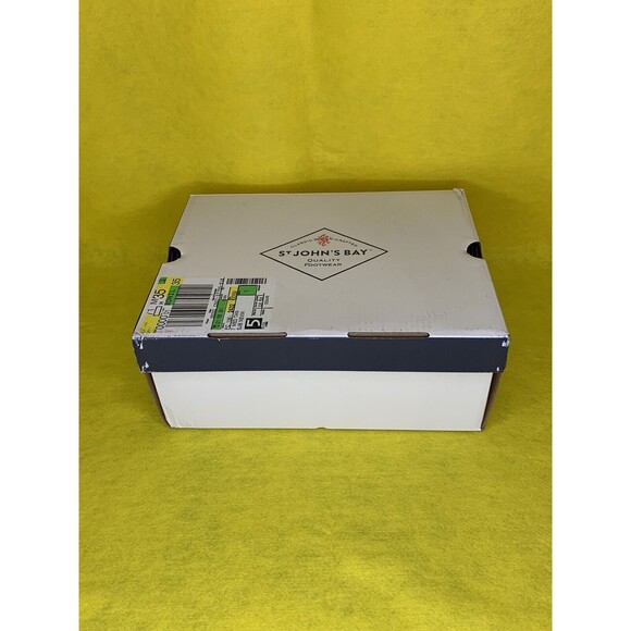 St. John's Bay Womens Nevin Wedge Sandals Tan Color Size 7 Med 1.5 Wedge Heel - Picture 9 of 16